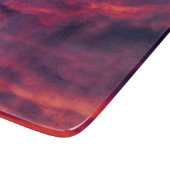 Planche À Découper rouge d'août (Coin)