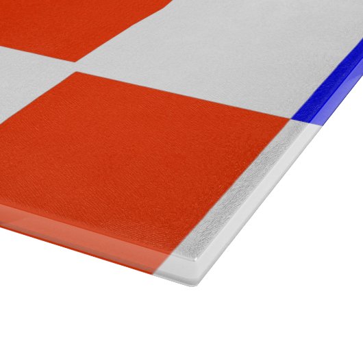 Planche À Découper Rouge et Bleu, c'est Saxon (Coin)