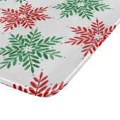 Planche À Découper Rouge et vert Aquarelle Motif 2 (Coin)