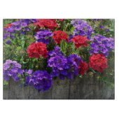 Planche à découper rouge et violet (Devant)