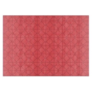 Planche À Découper Rouge pastel, cool, tendance, illustration décorat