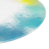 Planche À Découper Rouge rose orange jaune bleu violet blanc (Coin)