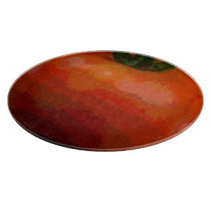 Planche À Découper Rouge tomate