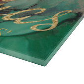 Planche À Découper Rouges Verts Or de Noël (Coin)