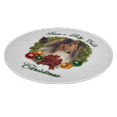 Planche À Découper Rough Collie Noël (Coin)