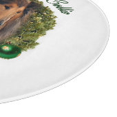 Planche À Découper Rough Collie Noël (Coin)