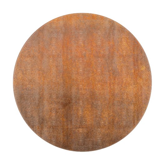 Planche À Découper Rouille noire, texture métallique gros plan. (Devant)