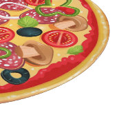 Planche À Découper Round Cutting Board  Illustration Whole Pizza (Coin)