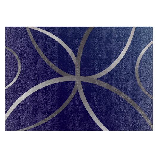 Planche À Découper Routes argentées (Devant)