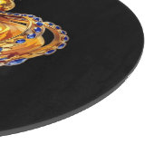 Planche À Découper Royal golden crown (Coin)