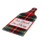 Planche À Découper Royal Stewart Manger Boire Se Réjouir Xmas Plaid (Coin)
