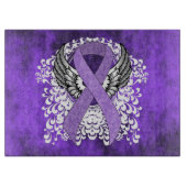 Planche À Découper Ruban lavande avec ailes (Devant)