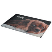 Planche À Découper Ruby Cavalier King Charles Spaniel Chien Chien Chi (Coin)
