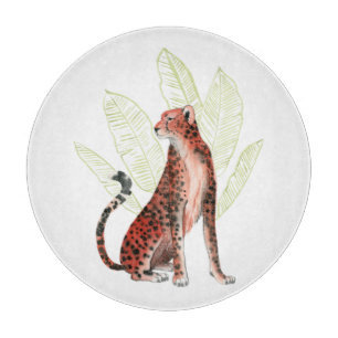 Planche À Découper Ruby Runner Leopard