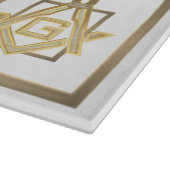 Planche À Découper Ruée d'or masonique (Coin)