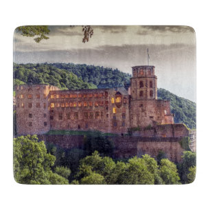 Planche À Découper Ruines célèbres de château, Heidelberg, Allemagne