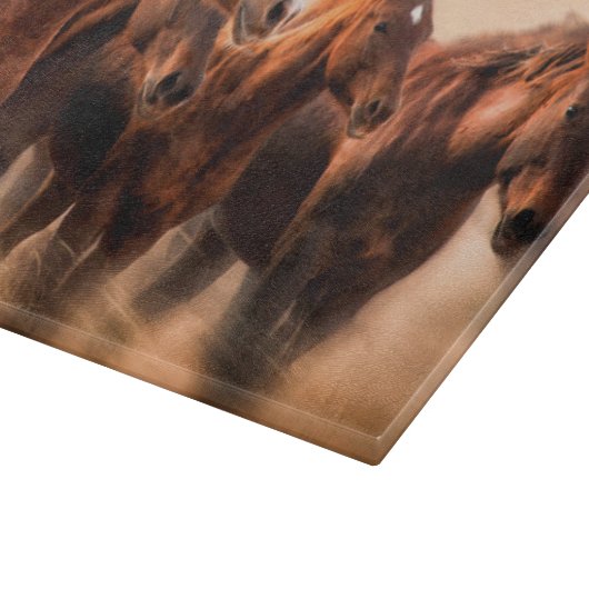 Planche À Découper running horses, blur and flying manes (Coin)