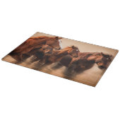 Planche À Découper running horses, blur and flying manes (Coin)