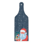 Planche À Découper Russe Santa Claus Mason Jar Town (Devant)
