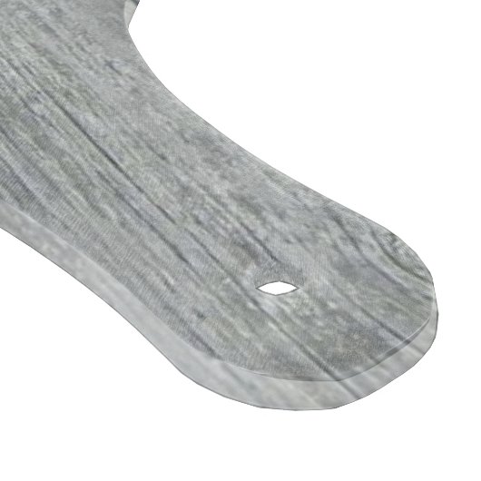 Planche À Découper Rustic Country Agritourisme Grey Nom monogramme (Coin)