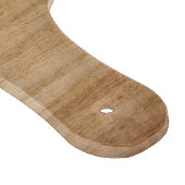 Planche À Découper Rustic Wood Family Est Mariage Date Red Heart (Coin)