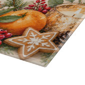 Planche à découper Rustique Noël aquarelle (Coin)