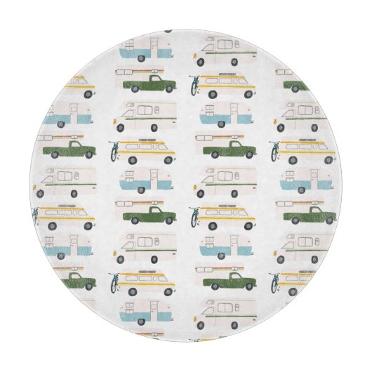 Planche À Découper RV Campervan vanlife Motorhome Trailer PERSONNALIS (Devant)