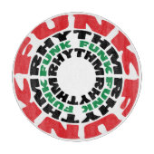 Planche À Découper Rythme funk Funk Rhythme funk (Devant)