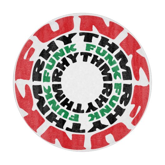 Planche À Découper Rythme funk Funk Rhythme funk (Devant)