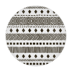 Planche À Découper Rythmes tribaux : Motifs géométriques ethniques