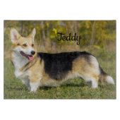 Planche À Découper Sable Cardigan Welsh Corgi Chien (Devant)