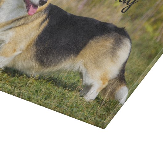 Planche À Découper Sable Cardigan Welsh Corgi Chien (Coin)