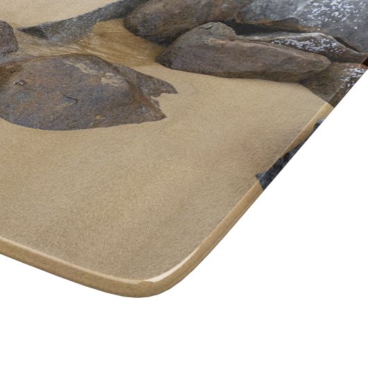 Planche À Découper Sable et pierres (Coin)