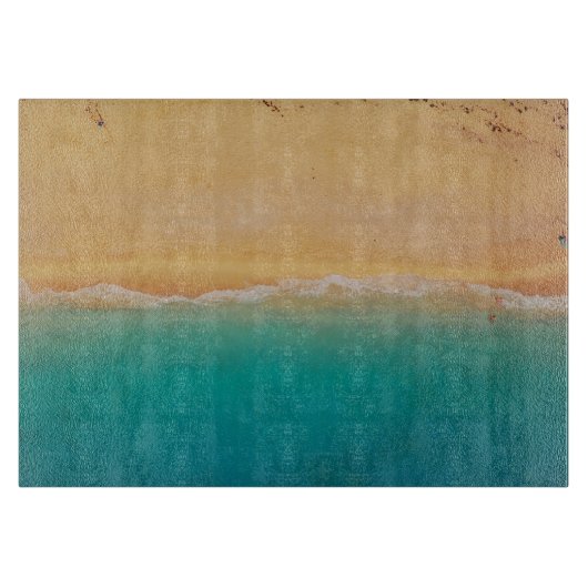 Planche À Découper Sable et rivage de la mer Photo (Devant)