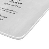 Planche À Découper Sachets maison faits avec amour ajouter texte site (Coin)