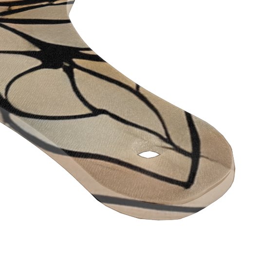 Planche À Découper Sage floral Boho Abstrait et beige (Coin)