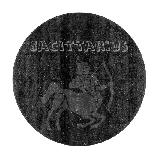 Planche À Découper Sagittaire translucide (Devant)