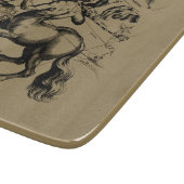 Planche À Découper Sagittarius Constellation Carte Hevelius 1690 (Coin)