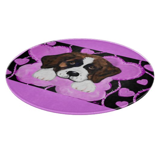 PLANCHE À DÉCOUPER SAINT BERNARD DOG (Coin)