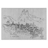 Planche À Découper Saint-Guilhem-Le-Desert, France (Devant)