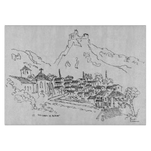 Planche À Découper Saint-Guilhem-Le-Desert, France