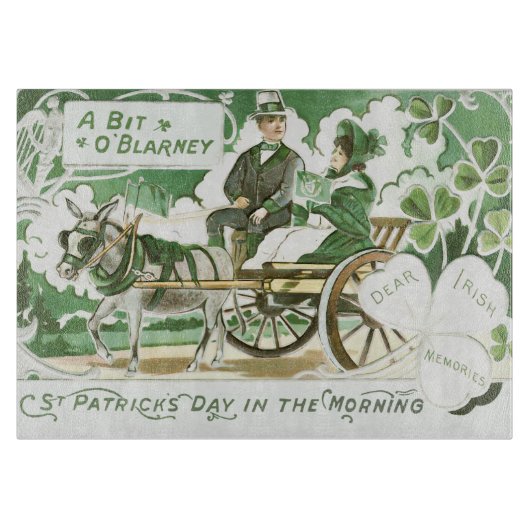 Planche À Découper Saint Patrick's Day du matin (Devant)