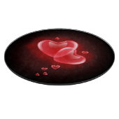 Planche À Découper Saint Valentin, coeur brillant (Coin)