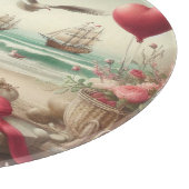 Planche À Découper Saint-Valentin côtière/nautique (Coin)