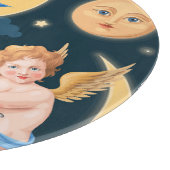 Planche À Découper Saint Valentin, lune : motif sans soudure (Coin)