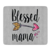 Planche À Découper Sainte maman avec une flèche (Devant)