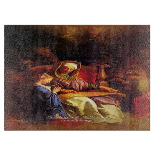 Planche À Découper Saints Anne et Joachim, Parents de Marie (Devant)