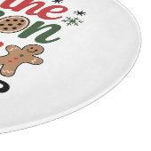 Planche À Découper Saison de fabrication de biscuits de Noël (Coin)