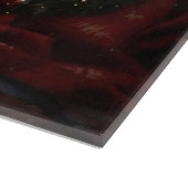 Planche À Découper Saison de Noël du berger australien (Coin)