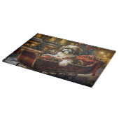 Planche À Découper Saison de Noël Shih Tzu (Coin)